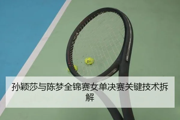 孙颖莎与陈梦全锦赛女单决赛关键技术拆解 - A8app